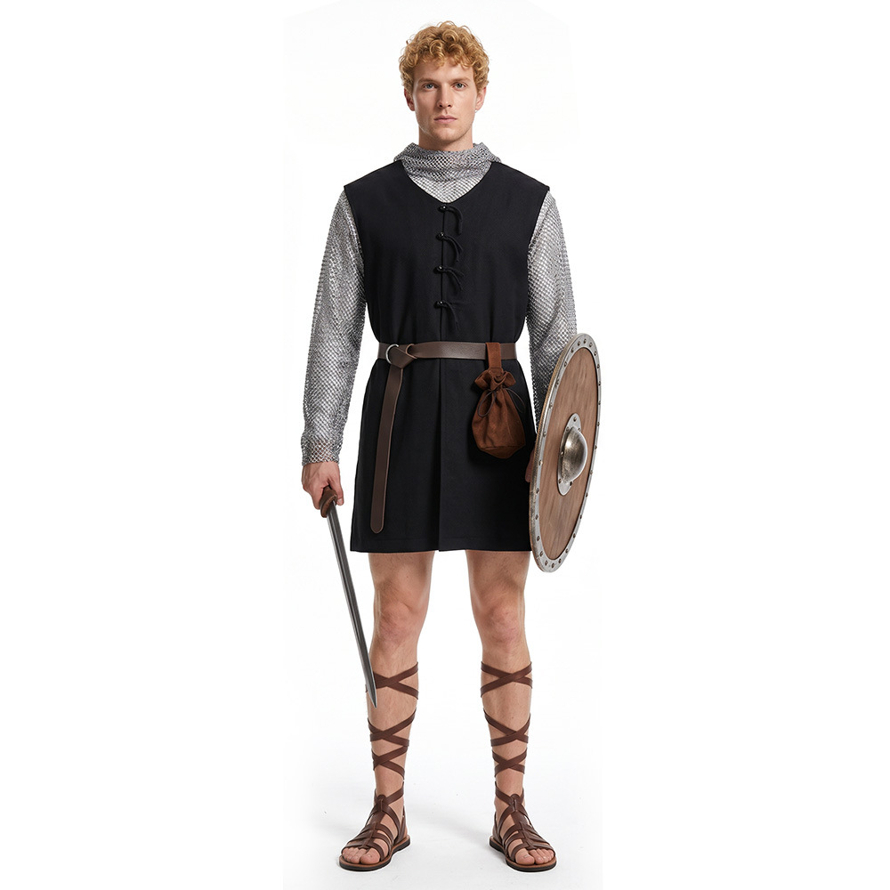 Kostum Cosplay Ksatria Abad Pe - Mens Fashion Vest ulasan dan harga