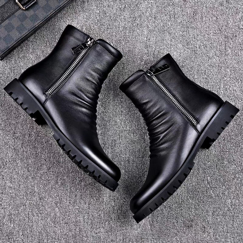 Sepatu Bot Tinggi Pria Berkual - Mens Fashion Dress ulasan dan harga