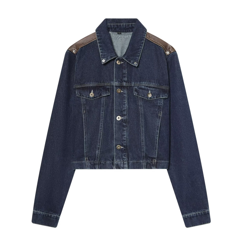 Set Jaket & Celana Jeans Wanit - Denim Jacket Vintage ulasan dan harga