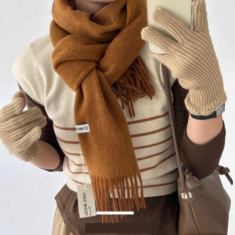 Syal wol 100% kualitas bagus e - Men Scarf Wool ulasan dan harga