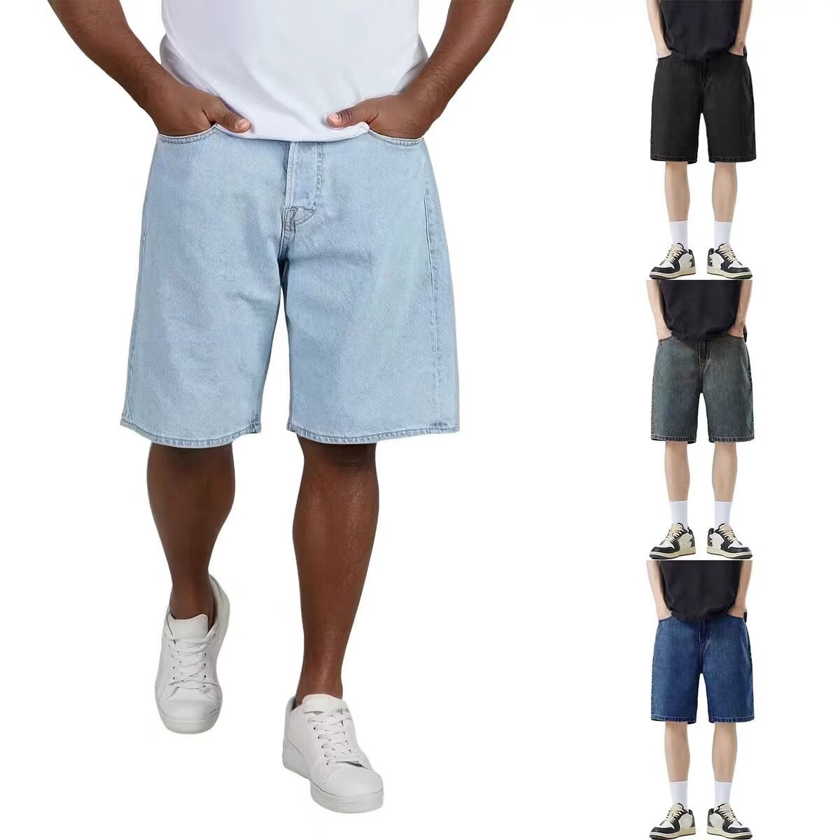 Celana Jeans Pria Gaya Korea V - Men'S Fashion Linen Pants ulasan dan harga