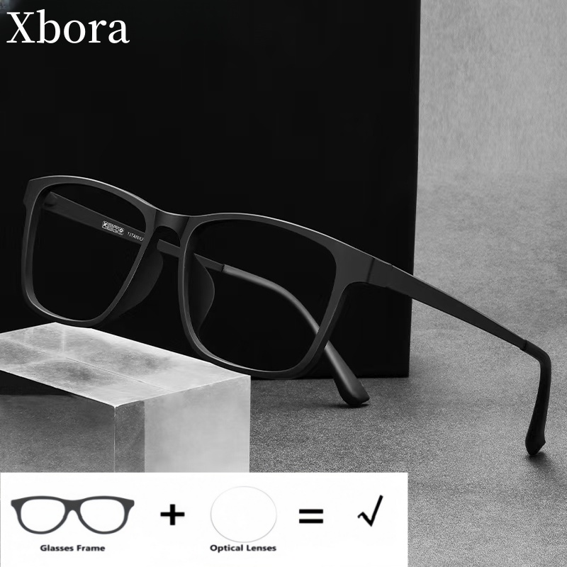 Xbora TR90 Titanium Optik Rese - Mens Fashion Reading Glasses ulasan dan harga