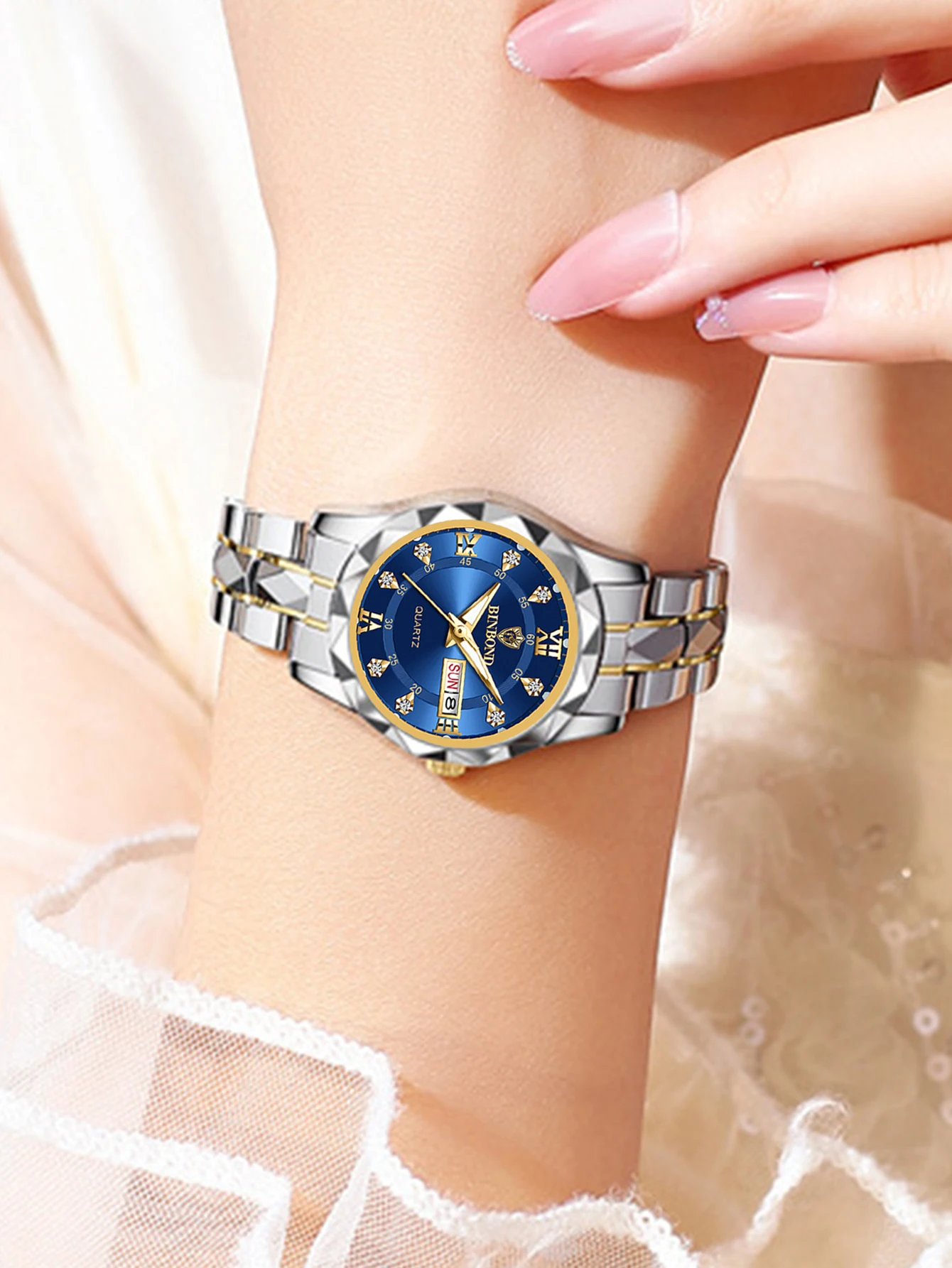 BINBOND 2pcs/Set Jam Tangan Pa - Men'S Fashion Magazine ulasan dan harga