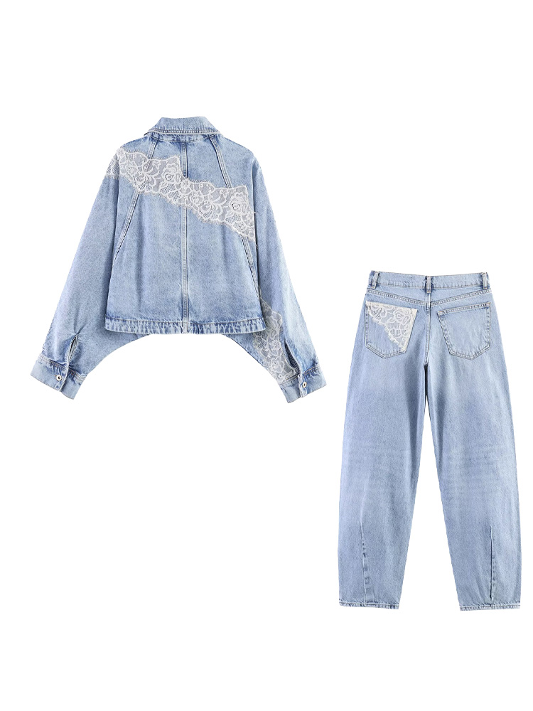 HH Spring Wanita Chic Jaket De - Denim Jacket Vintage ulasan dan harga