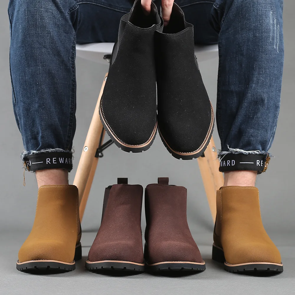 Sepatu Bot Pergelangan Kaki Pr - Mens Fashion Dress ulasan dan harga