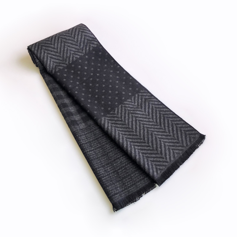 Fashion kasual desain syal ker - Men Scarf Wool ulasan dan harga