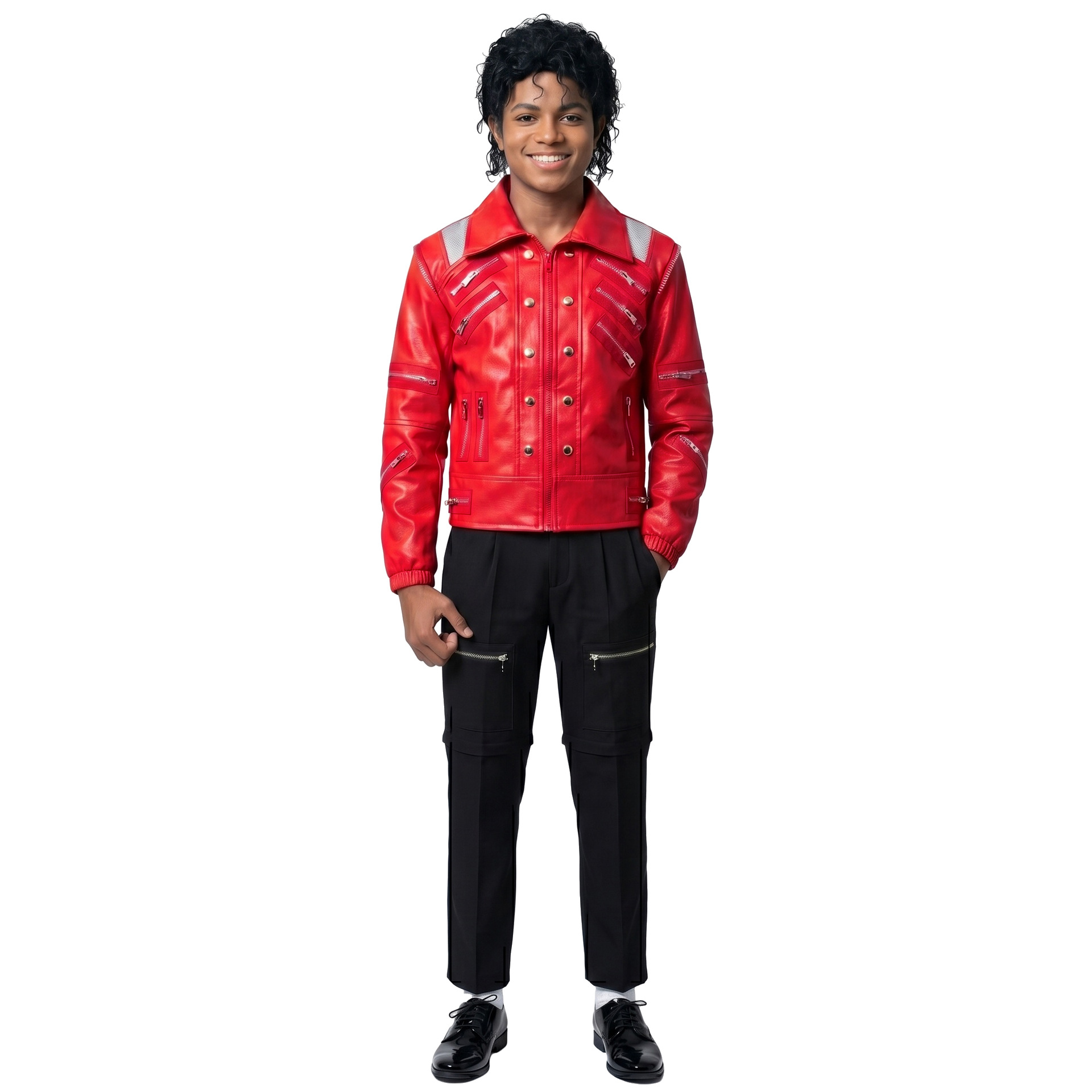 Kostum Bintang Pop Retro 80-an - Jacket Mens Fashion ulasan dan harga
