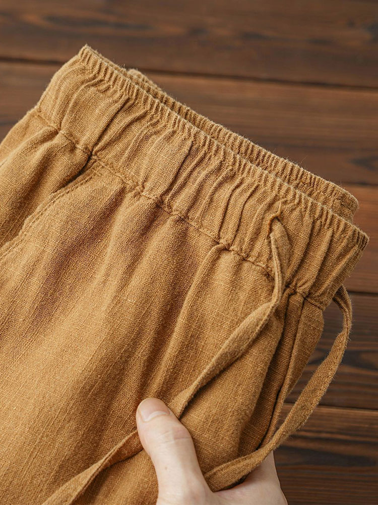 Celana Chino Katun Linen Kasua - Chino Pants Men ulasan dan harga