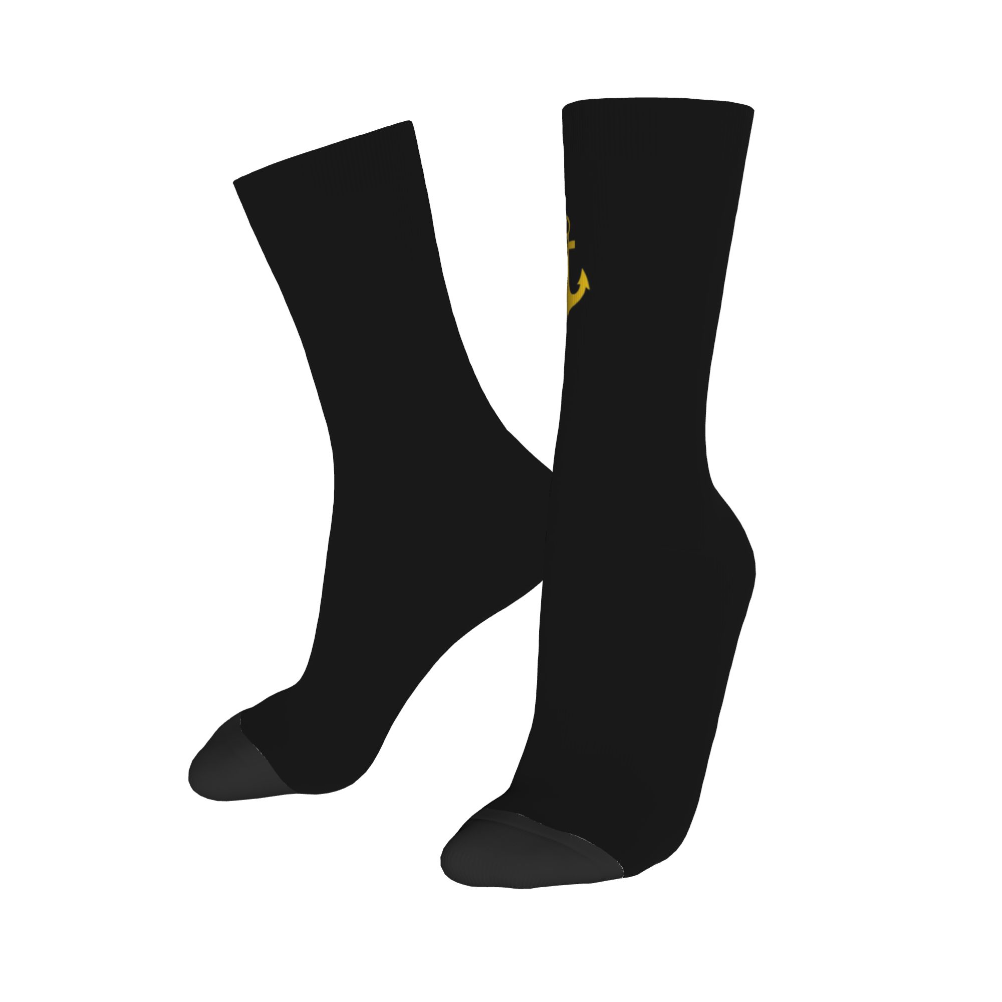 Kaos Kaki Kru Logo Jangkar Ema - Men'S Fashion Logo ulasan dan harga
