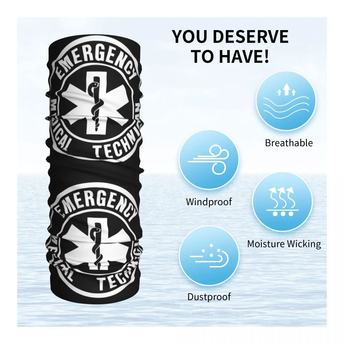Gaiter Leher Logo Teknisi Medi - Men'S Fashion Logo ulasan dan harga