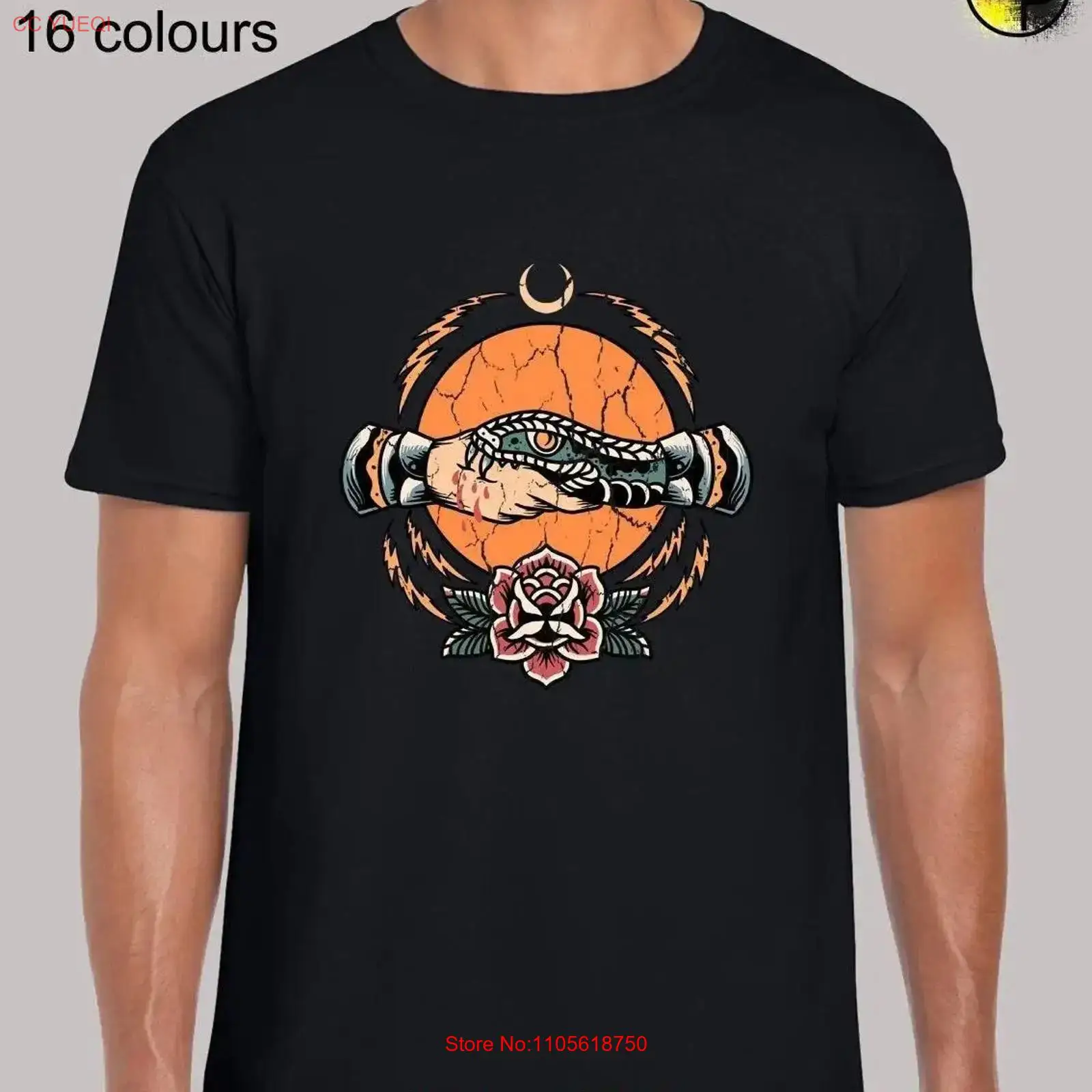 Kaos Pria Trust No One Snake U - Men'S Fashion Deals ulasan dan harga