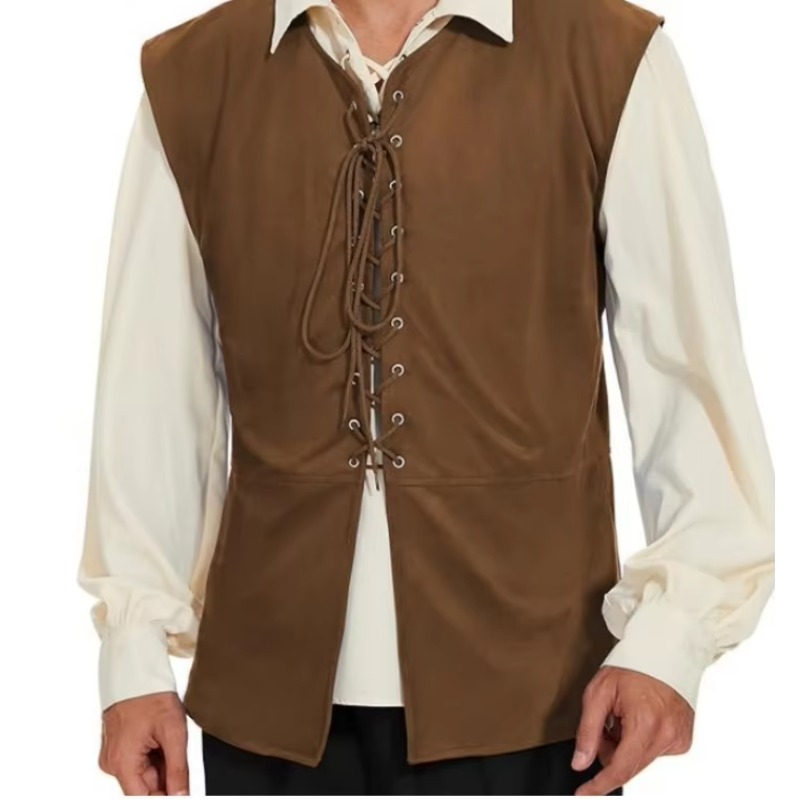 Rompi Steampunk Gotik Bajak La - Mens Fashion Vest ulasan dan harga