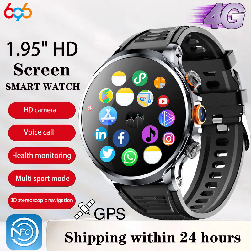 Jam Tangan Pintar 4G Pria Baru - Men'S Fashion App ulasan dan harga