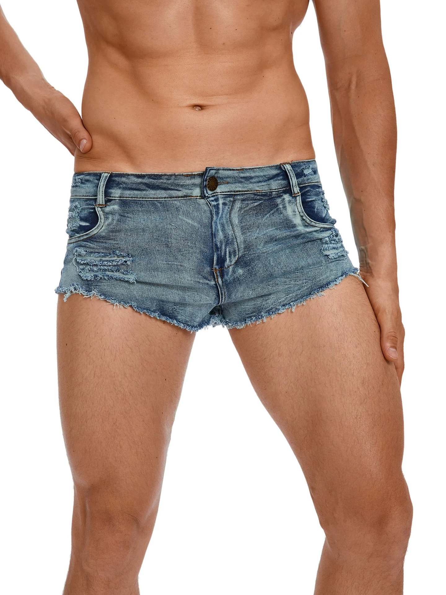 Celana Pendek Jeans Pinggang R - Men'S Fashion Linen Pants ulasan dan harga