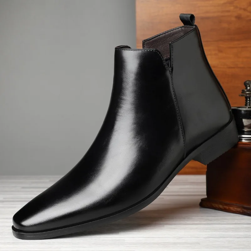Sepatu Bot Pria Baru Sepatu Bo - Mens Fashion Dress ulasan dan harga