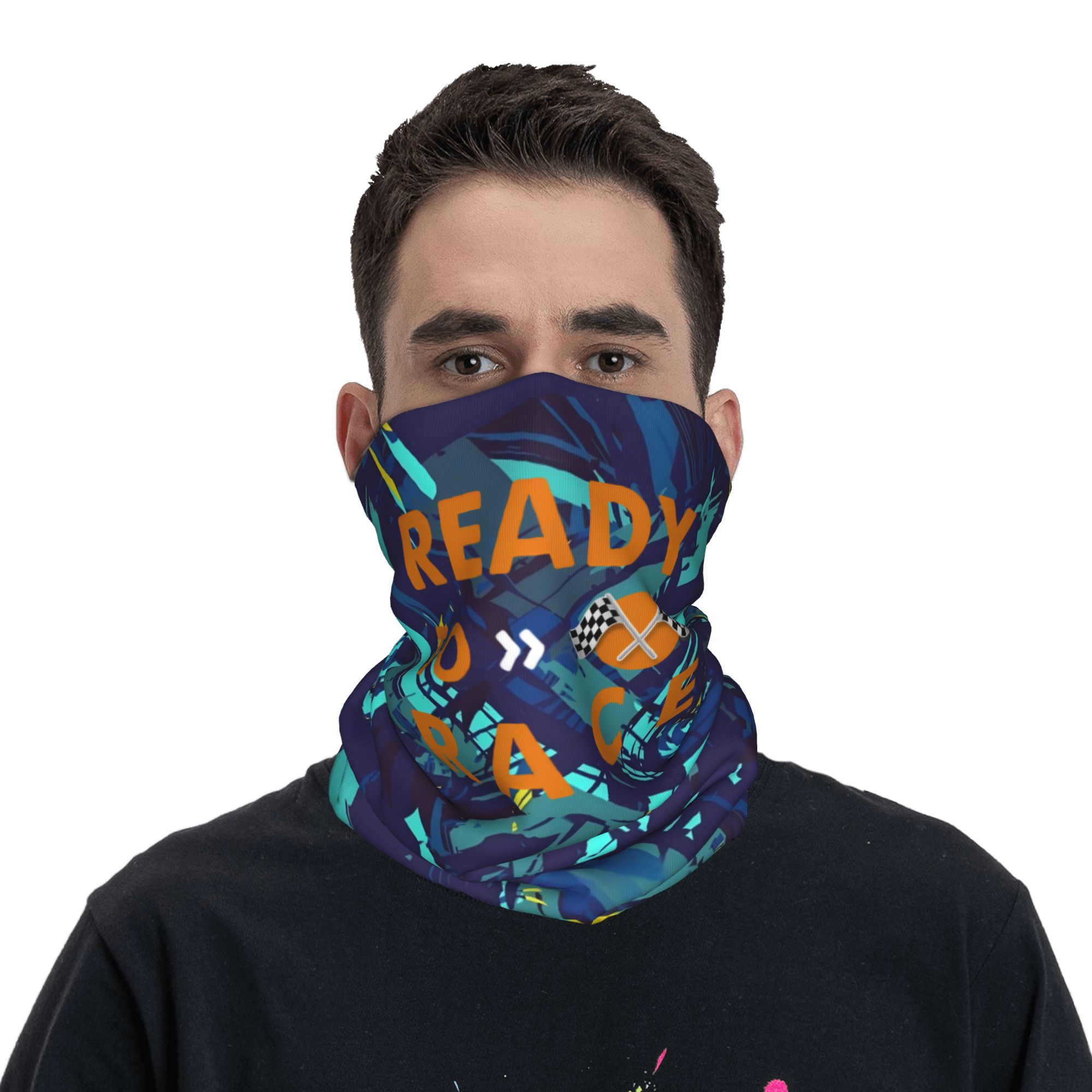 Bandana Leher Custom Siap Paka - Men'S Fashion Logo ulasan dan harga
