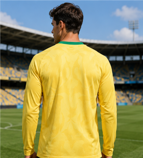 Kaos Sepak Bola Lengan Panjang - Mens Fashion Top ulasan dan harga