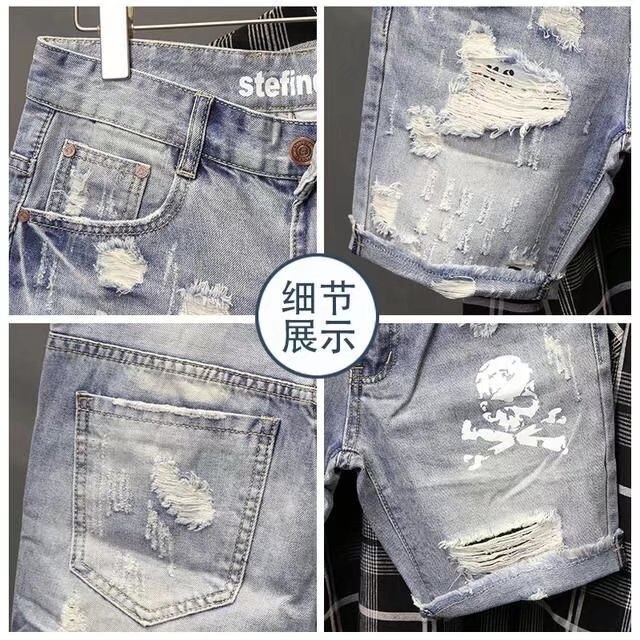 Celana jins pendek sobek untuk - Men'S Fashion Linen Pants ulasan dan harga