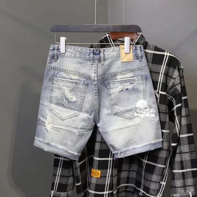 Celana jins pendek sobek untuk - Men'S Fashion Linen Pants ulasan dan harga
