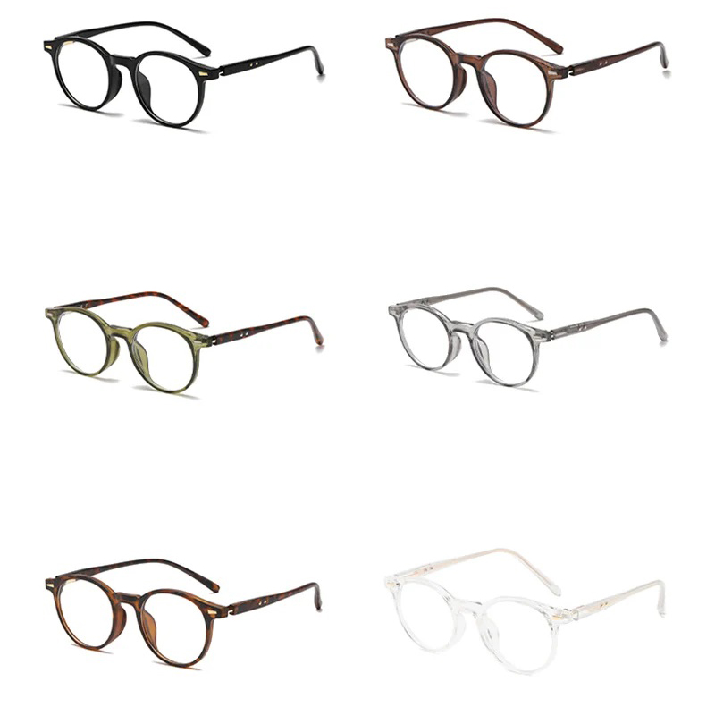 SHAUNA paku keling Retro bulat - Mens Fashion Reading Glasses ulasan dan harga